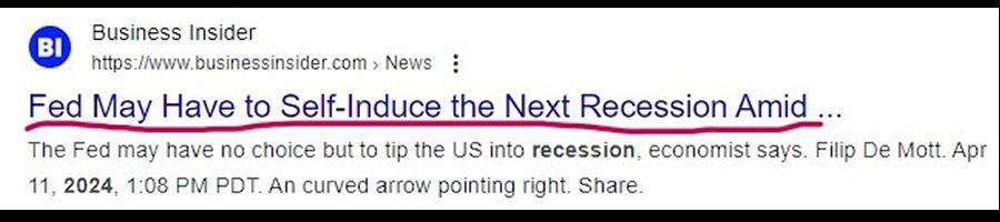 recession news